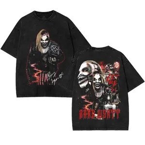 WWE - Bray Wyatt Let Me In Red Tshirt, Wrestler Shirt, WWE Shirt, Tee, Unisex T-Shirt, men gifts Menswear Underwear graphic Top Seamless graphic tee graphic hoodies men gifts