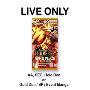 Pull-Til-You-Win One Piece PRB-02 (AA, SEC, Holo Don or Gold Don / SP / Event Manga) Japanese Booster Pack Japanese Sealed (min 1 pack guarantee)