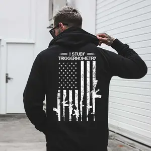 I Study Triggernometry Shirt | Funny Pro Gun American Flag T-Shirt, Sweatshirt, Hoodie, Funny Gun Lover T-Shirt, Pro 2A Sweatshirt, Tactical Hoodie for Men