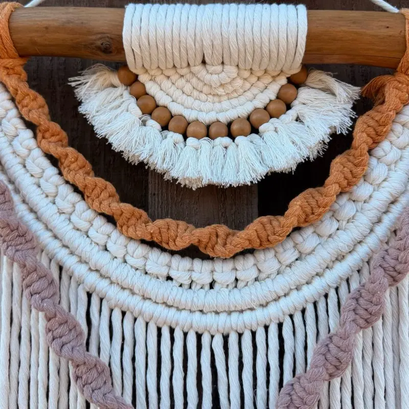 Handcrafted Macrame Decor; Wall Hanging