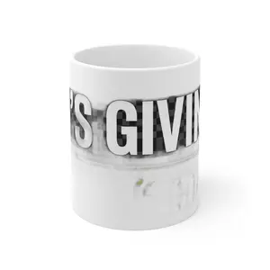It's Giving Vibes Trending TikTok Streetwear — Mug