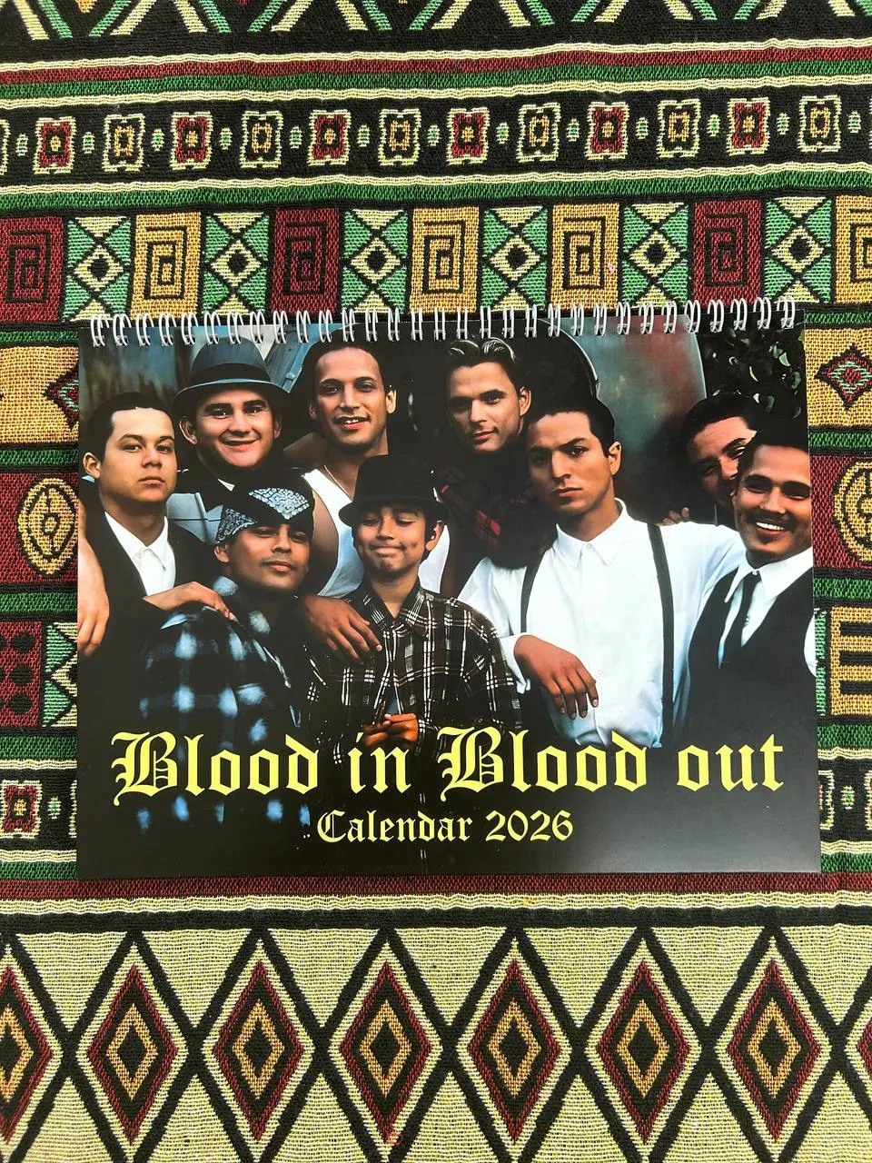 BloodInBloodOut 2026 Calendar, BIBO 2026 Wall Calendar, Movie Calendar, 2026 Calendar, Unique Christmas Gift, Calendar Gift, Holiday Gift Ideas
