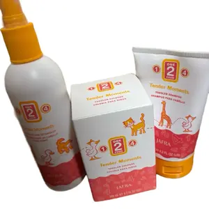 Jafra set Tender Moments 124,refrescante ,cologne,shampoo,desenrredante Comfort Body Care Cleansing Cleanser
