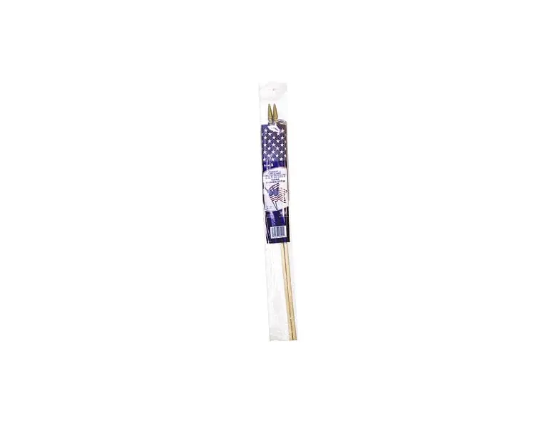 Annin Flagmakers 230640 8 x 12 in. US Hand Flag - Pack of 2