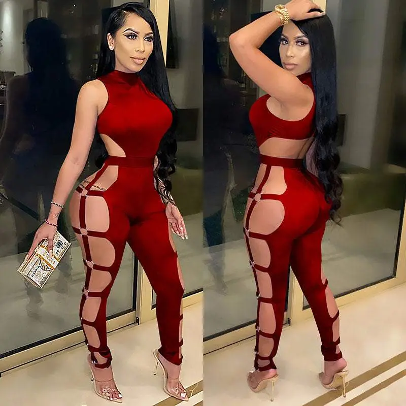 Worst Behavior Sleeveless Jumpsuit