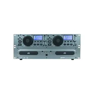 Gemini Sound CDX-2250i Rackmount Dual CD/USB DJ Media Player – Versatile DJ Deck with Anti-Shock System, Jogwheels, USB Playback, Seamless Looping & Rackmountable Design djequipment