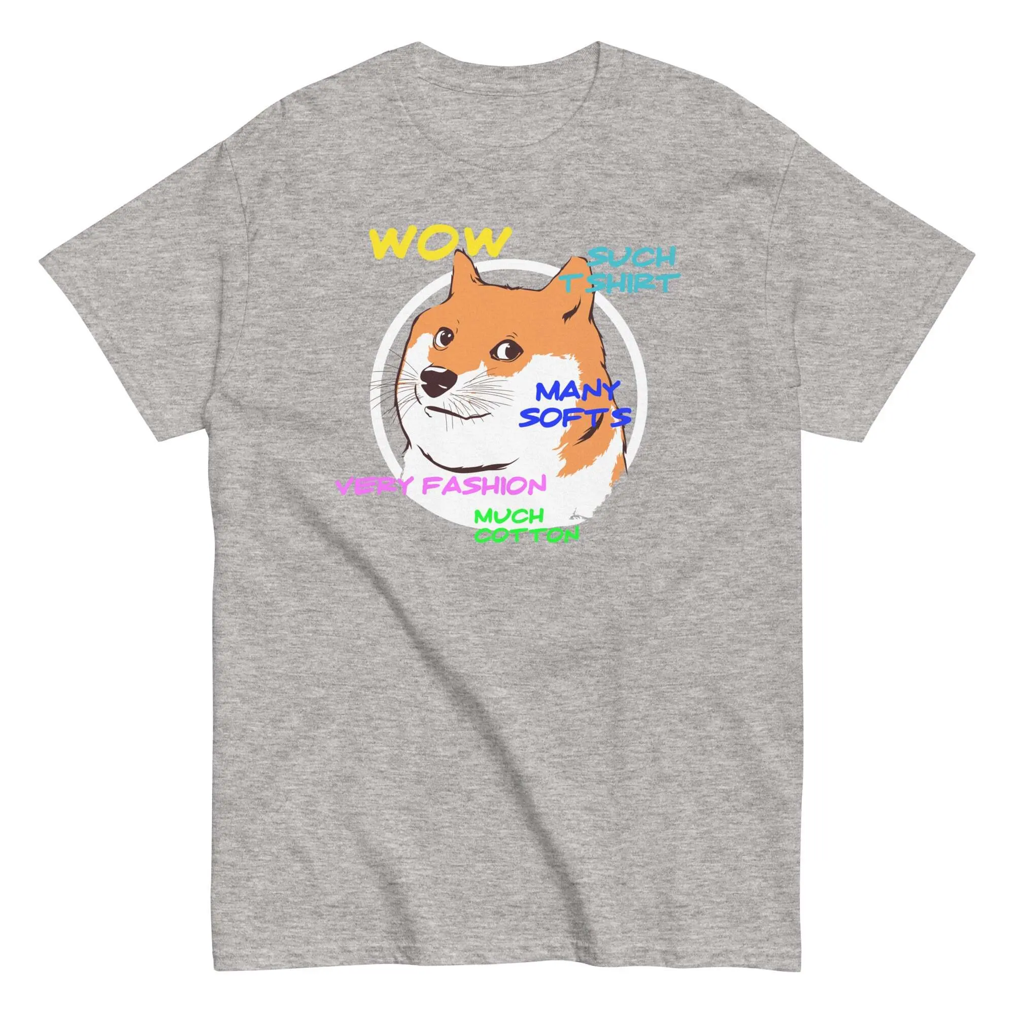 Doge Shirt Mens Classic Tee - men women unisex shirt, funny t-shirt, graphic tees, t-shirt birthday gift