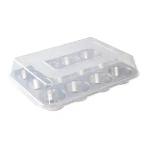 Nordic Ware 12-Cup Muffin Pan with High Dome Lid