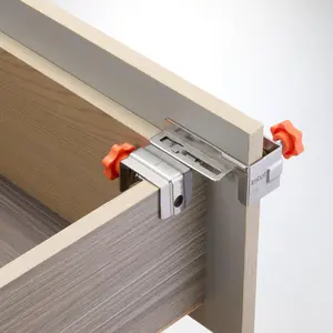 IMBOT Side Mount Drawer Clamp | Universal Drawer Panel & Slide Fixture | Quick-Install Adjustable Clamp | Drawer Panel Tool | Drawer Front Clamps
