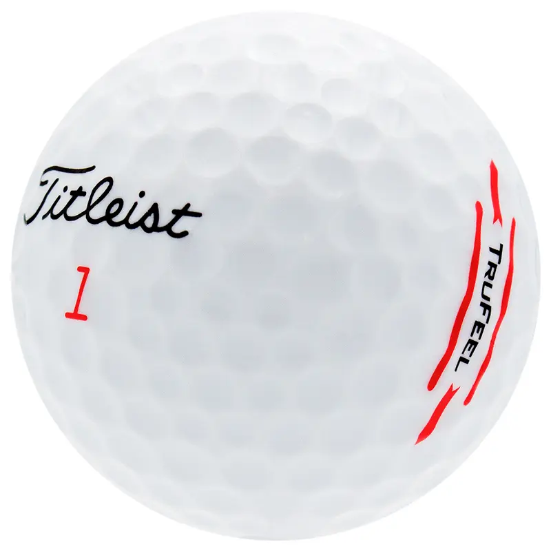 Titleist TruFeel Mint Recycled Golf Balls, Soft Feel Model for Easy Distance and Dependable Playability, Trusted Value Option, Golfequipment, Sport, Golf Equipment