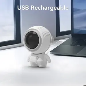 Portable Neck Fan with Adjustable Speed, Lightweight USB Mobile Fan for Summer Indoor & Outdoor Cooling (Universal Electronics Accessory)
