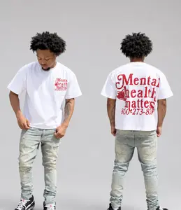 Double Mental Health Matters Tee - Red