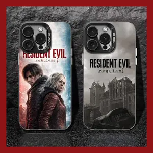 Resident Evil Requiem Silicone Smartphone Case, Cellphone Cover & Accessory for iPhone 17, 16, 15, 14, 13, 12, 11 Pro, ProMax, Plus, Air