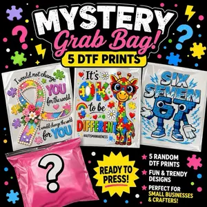 DTF Transfers 5 print Bundle