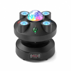 UKING 70W Magic Ball Moving Head Light RGBW 4-in-1 Beam Stage Light DMX512 Control Strobe Pattern Lamp  Perfect for Parties DJs and Bars