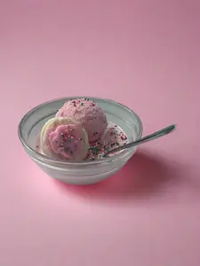 Mini Sugar Cookie Ice Cream Bowl 8oz Scented Soy Candle