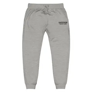 Dauphin Classic Jogger Grey with Embroidered Logo