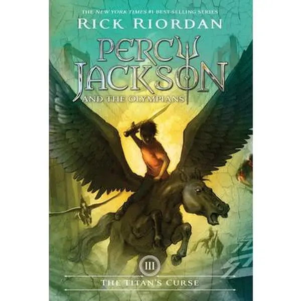 USED Book - Percy Jackson and the Olympians, Book Three: Titan's Curse, The-Percy Jackson and the Olympians, Book Three by Riordan, Rick (Hardcover) - english