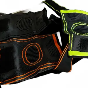 Compression Knee Sleeves With Adjustable Straps