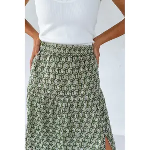 Green Zoe Skirt
