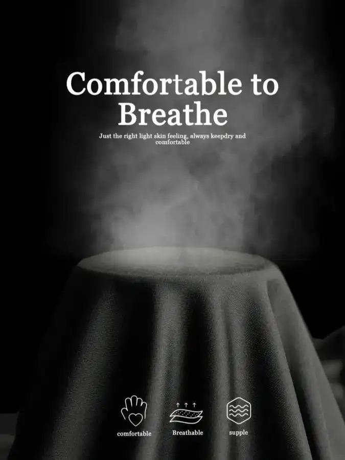 2pcs Men's Gothic Gym T-Shirts - Wing Print, Anti-Slip Seams for Intense Training, Stretch Fabric, Slim Fit, Black & White, Polyester Blend Workout Tops, Gym Tees for Fitness, Bodybuilding & Streetwear Menswear Tshirt Crewneck