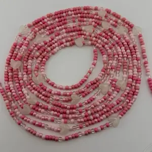 Sweet Heart- Traditional Tie on Waistbeads