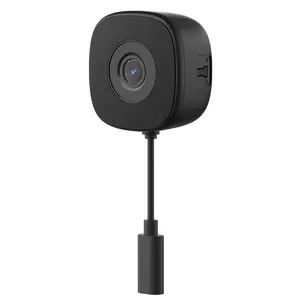 [Summervibes] 2K 3MP WiFi Window Security Camera, No Extra Fee, Indoor Glass Mount Surveillance Cam with Full Color Night Vision, Dual Band 2.4G/5G WiFi, AI Human Detection, Two-Way Audio, No Drill Install for Home Yard Patio Baby Elderly Safety