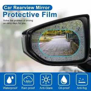 Joytutus Waterproof Car Rearview Mirror Protective Film Anti-Glare & Wrinkle for Enhanced Visibility in Rain & Fog Conditions Gift ideas Valentine's Day gifts Travel essential