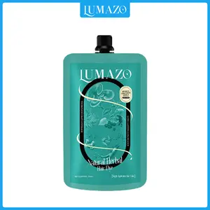 Herbal Single Hair Dye Easy Home Hair Color Cream Natural Herbal Hair Dye