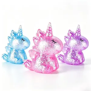 KIDGENIUS Sensory Toy | Glitter Maltose Unicorn | Pocket-Sized Portable For Kids & Adults Travel