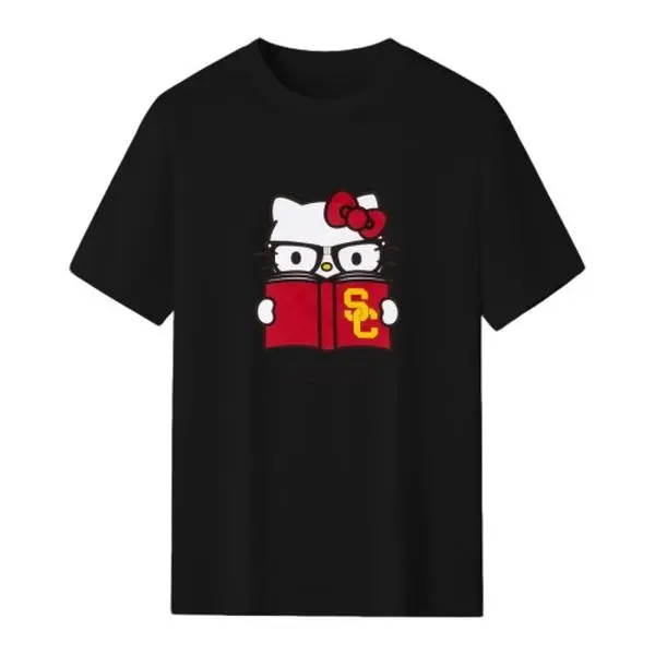 Sanrio Hello Kitty T Shirt Cotton Lightweight Breathable Cute Graphic Tee Casual Everyday Wear