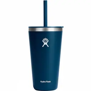 28oz All Around Tumbler Straw Lid indigo
