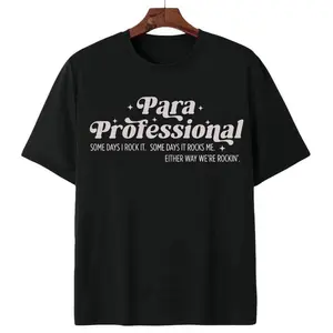 Paraprofessional Short Sleeve T-shirt , Para Teacher Assistant T-shirt , Teacher Aide , Chaos Coordinator T-shirt