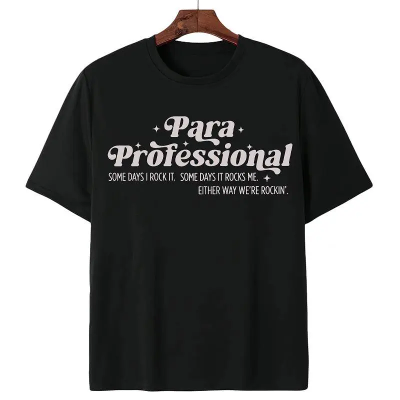 Paraprofessional Short Sleeve T shirt , Para Teacher Assistant T shirt, Teacher Aide , Chaos Coordinator T shirt