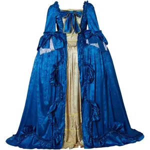Women's Victorian Rococo Dress Queen Marie Antoinette Ball Gown 18th Century Court Dress Gown