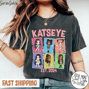 Vintage Katseye Music Shirt, Katseye K-Pop Graphic Tee, Katseye Beautiful Chaos Shirt, Katseye Gnarly Tee, Gabriela Shirt
