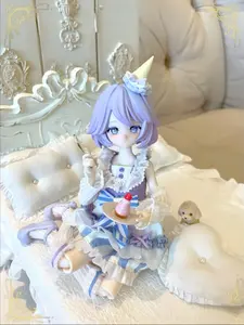 Good Night, Ojosama - Awayuki&Shintou Series Special Sixth Batch BJD Action FIgure Blind Box Collectible 1/8 Bonnie Ball Jointed Doll, Cute Dress Up Doll with Joints, Collection Action Figure for Birthday Christmas