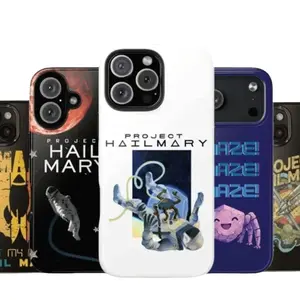 Project Hail Mary Phone Case – Sci-Fi Space Illustration Collage – Rocky & Astronaut Art Case Compatible with iPhone 11, 12, 13, 14, 15, 16, 17 & more – check our available sizes.