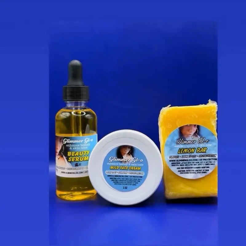 Glimmer Gloo Organic Mild Brightening Kit