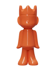 "Schrödinger's ghost: Orange Vibe" 400%