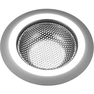 Kitchen Sink Strainer, Simple Durable Stainless Steel Kitchen Sink Drain Food Catcher Basket, Sink Filter, Kitchen Accessories