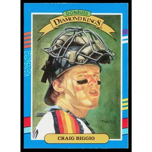 Craig Biggio 1991 Donruss #2c Houston Astros