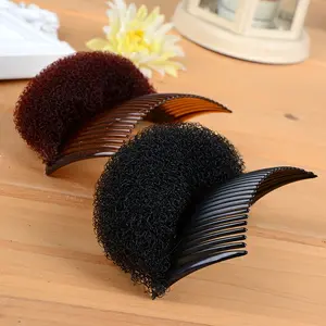 Fluffy Sponge Hair Pad, Root Lifting Tool, Invisible Hair Pad, Fuzzy Hair Clip, DIY Dry Hairstyling, Natural Fluffy Hair Accessory
