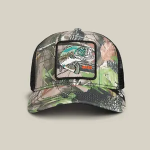 Goorin Camouflage Bass Trucker Hat, Camouflage, One Size, Unisex
