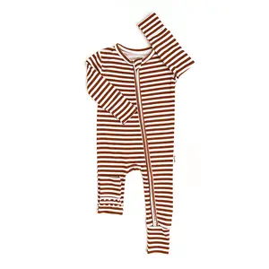 Chase Brown Ribbed ZIP