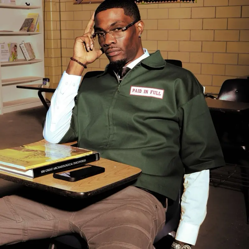 Paid In Full Utility Zip-Up Shirt Unisex