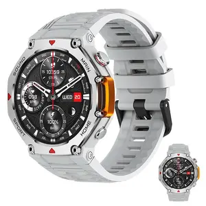 Men's Sport Smart Watch M-Rex4, 1.45 Inch HD Touch Screen, Bluetooth-compatible Call Sos NFC, Multi-Sport Modes, Heart Rate Sleep Monitor, 5atm Waterproof, 500mah Battery