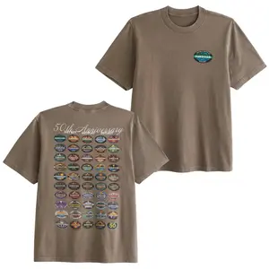 Retro Vintage Survivor 50th Anniversary Logo Grid T-Shirt, Outwit Outplay Outlast Graphic Tee, Premium Soft Cotton Fabric, Unisex Fit for Men Women Reality TV Fans, Perfect Gift for Survivor Fan Dad Husband Boyfriend