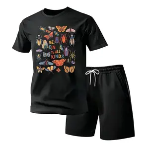 Be Kin to All Kinds Bug Shirt, Entomology tshirt short set, Insect Collection T shirt, Butterfly Moth Tee, Insects Lover Gift, Bug Tee
