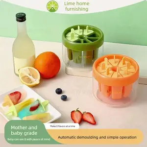 2PCS DIY Popsicle Mold, Easy Release, Homemade Ice Cream, Household Ice Cube Tray/Mold for Making Ice Blocks, Popsicles, and Ice Lollies Kitchen
